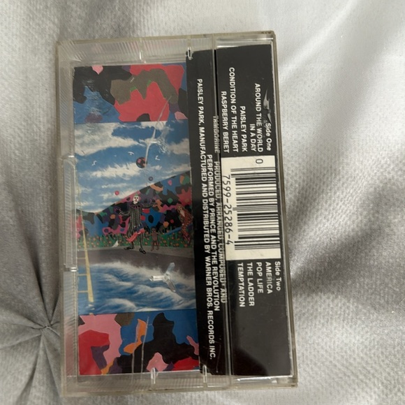 Prince & the Revolution cassette tape sleeve. “Around the world in a day”. - Picture 3 of 7